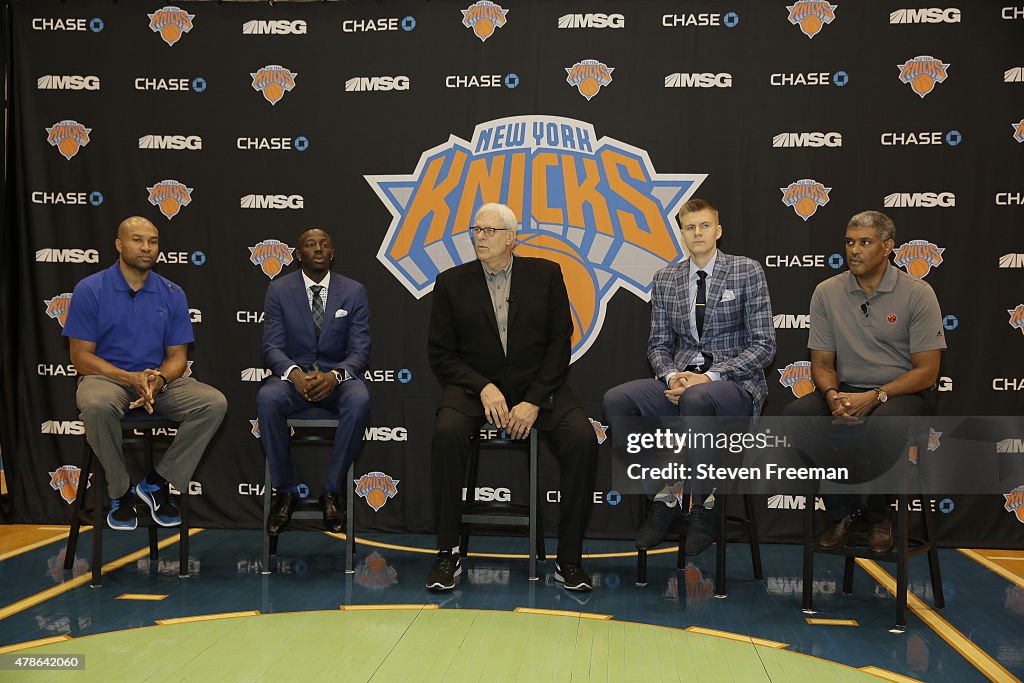 New York Knicks Draft Picks Press Conference