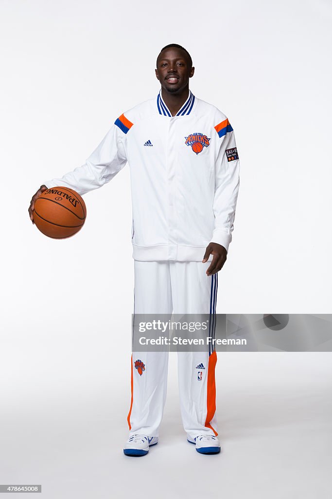 New York Knicks Draft Picks Press Conference and Portraits