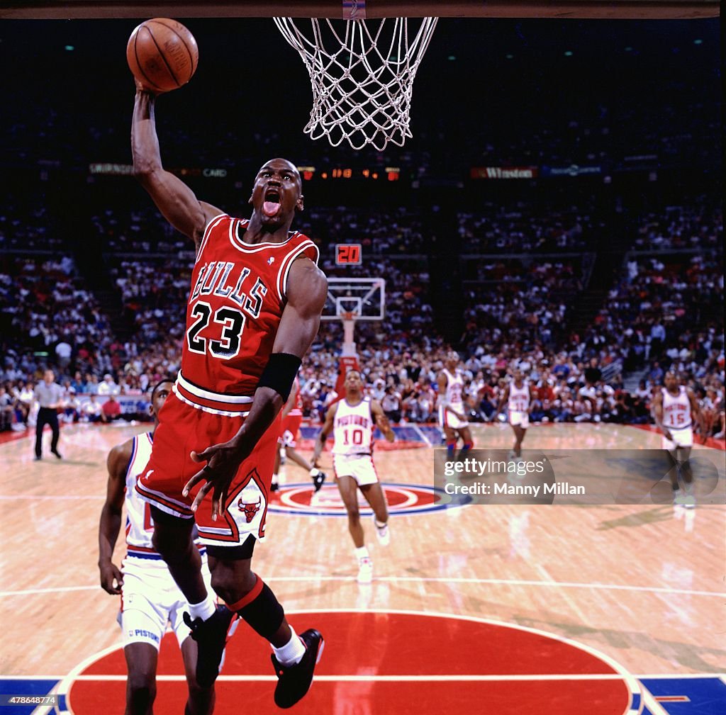 Detroit Pistons vs Chicago Bulls, 1991 NBA Eastern Conference Finals