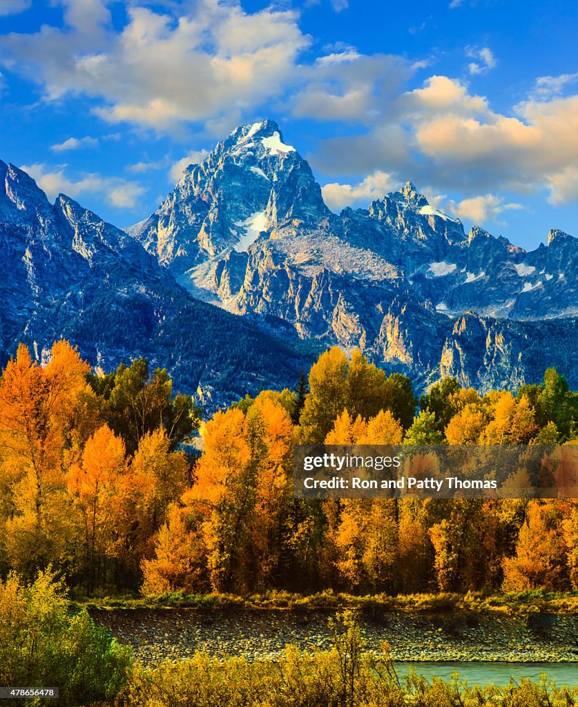 秋のグランドティトン Natoinal 公園