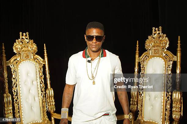 Lil Boosie attends the Lil Boosie Press Conference at the W Hotel New Orleans on march 10, 2014 in New Orleans, Louisiana.