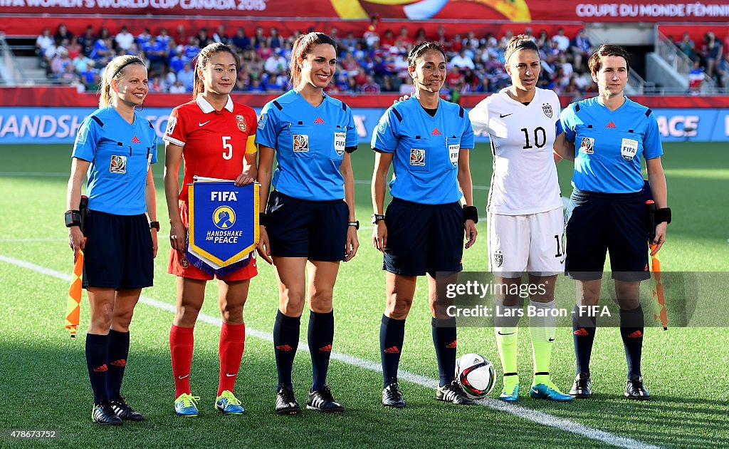 China v United States: Quarter Final - FIFA Women's World Cup 2015
