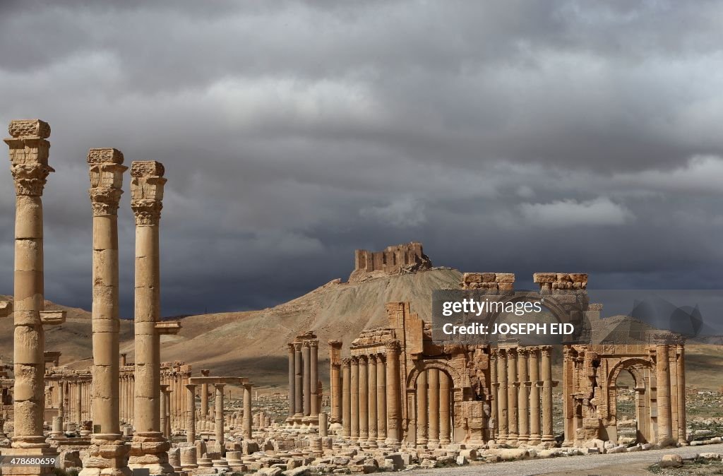 SYRIA-CONFLICT-ARCHAEOLOGY-PALMYRA