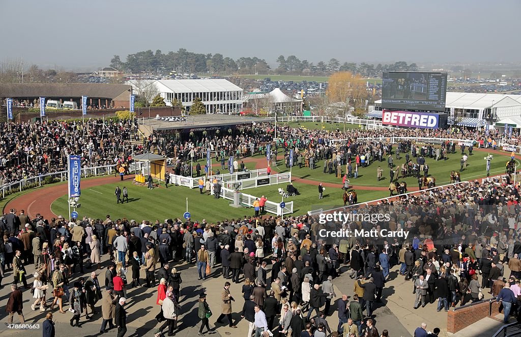 Racegoers Enjoy The Final Day Of Cheltenham Festival