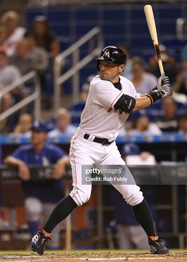 Los Angeles Dodgers v Miami Marlins