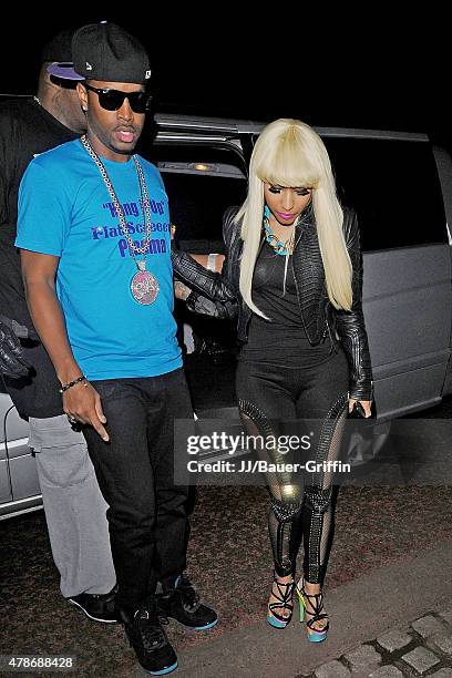 Nicki Minaj is seen on January 22, 2010 in London, United Kingdom.