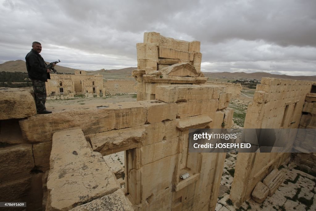 SYRIA-CONFLICT-ARCHAEOLOGY-PALMYRA