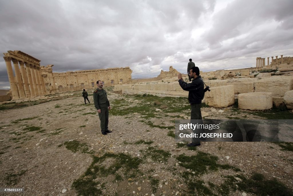 SYRIA-CONFLICT-ARCHAEOLOGY-PALMYRA