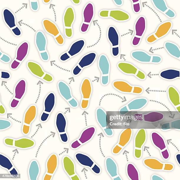 illustrazioni stock, clip art, cartoni animati e icone di tendenza di seamless passi di danza - valzer
