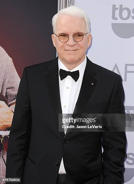 Actor/comedian Steve Martin attends the 43rd AFI Life Achievement Award gala at Dolby Theatre on June 4, 2015 in Hollywood, California.