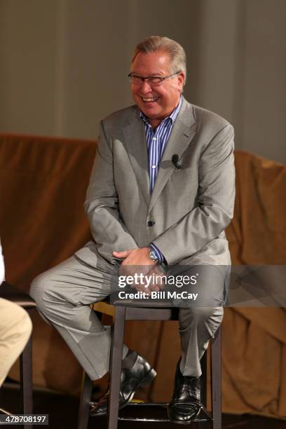 Ron Jaworski attends the Stars of Maxwell Football Club Discussion Table at Ovation Hall at Revel Resort & Casino March 14, 2014 in Atlantic City,...