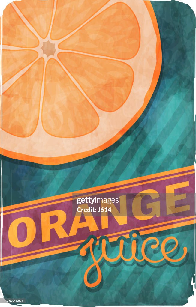 Orange Orangensaft