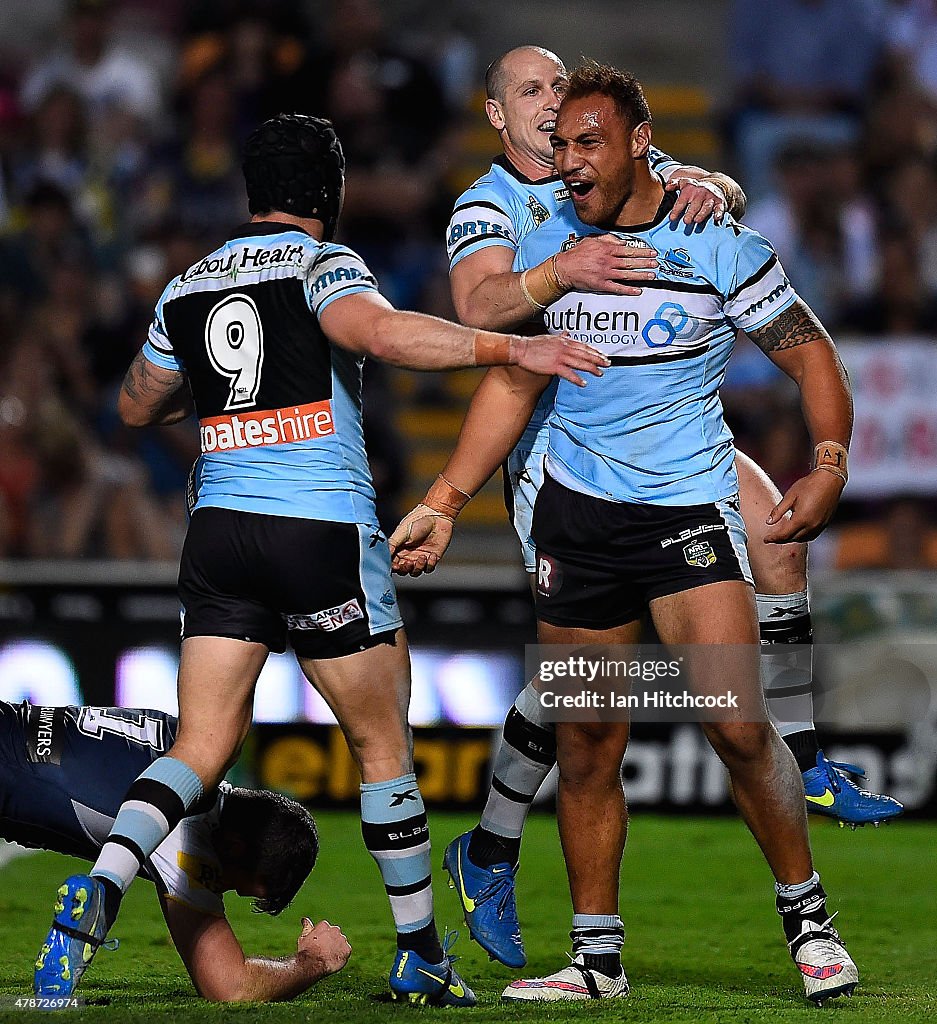 NRL Rd 16 - Cowboys v Sharks