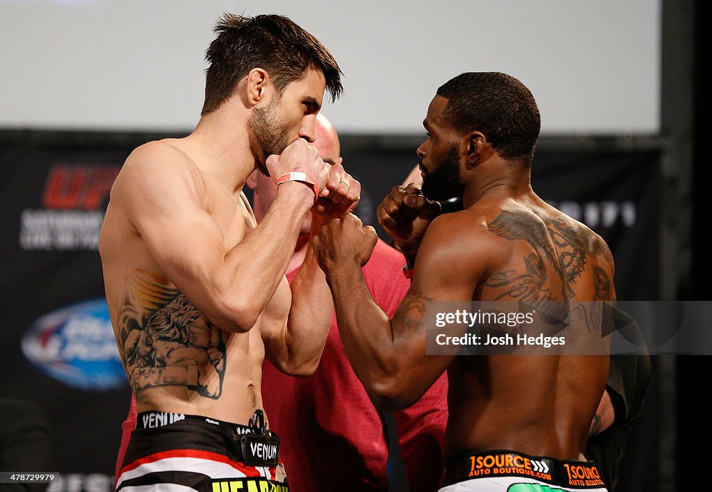 UFC 171 Weigh-in