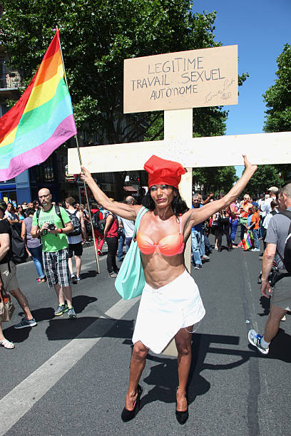 FRA: Gay Pride Is Celebrated In Paris