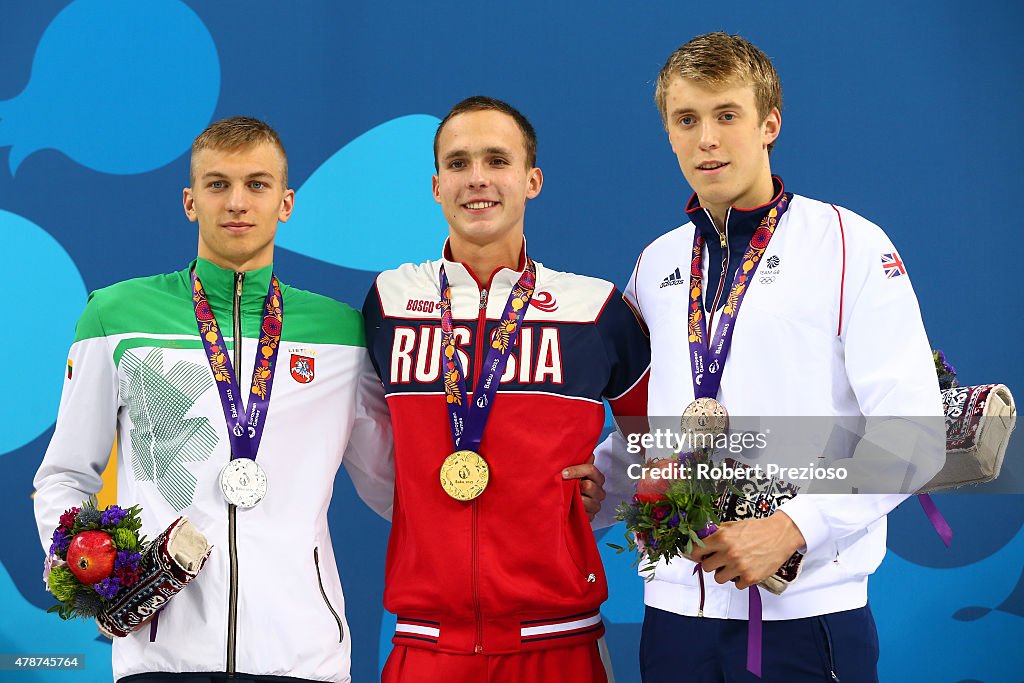 Swimming - Day 15: Baku 2015 - 1st European Games