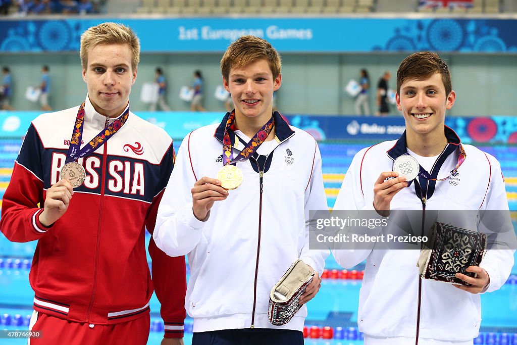 Swimming - Day 15: Baku 2015 - 1st European Games