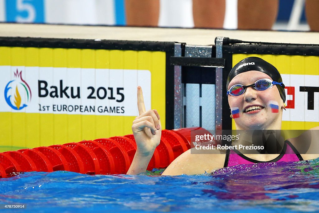 Swimming - Day 15: Baku 2015 - 1st European Games