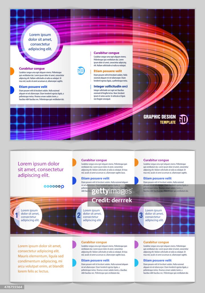 Graphisc Design Template Graphic Design Template High-Res Vector Graphic - Getty Images