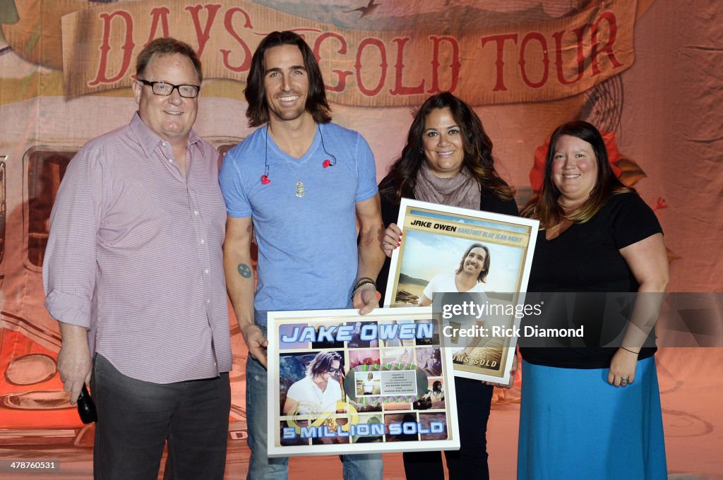 Jake Owen's "Days Of Gold" Tour Rehearsal