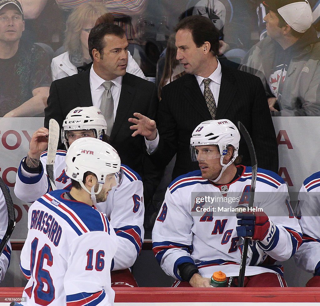 New York Rangers v Winnipeg Jets