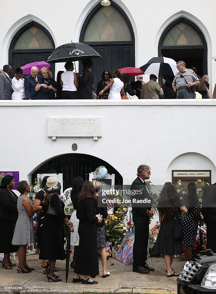 Funeral Services Continue For Victims Of Charleston Church Shooting