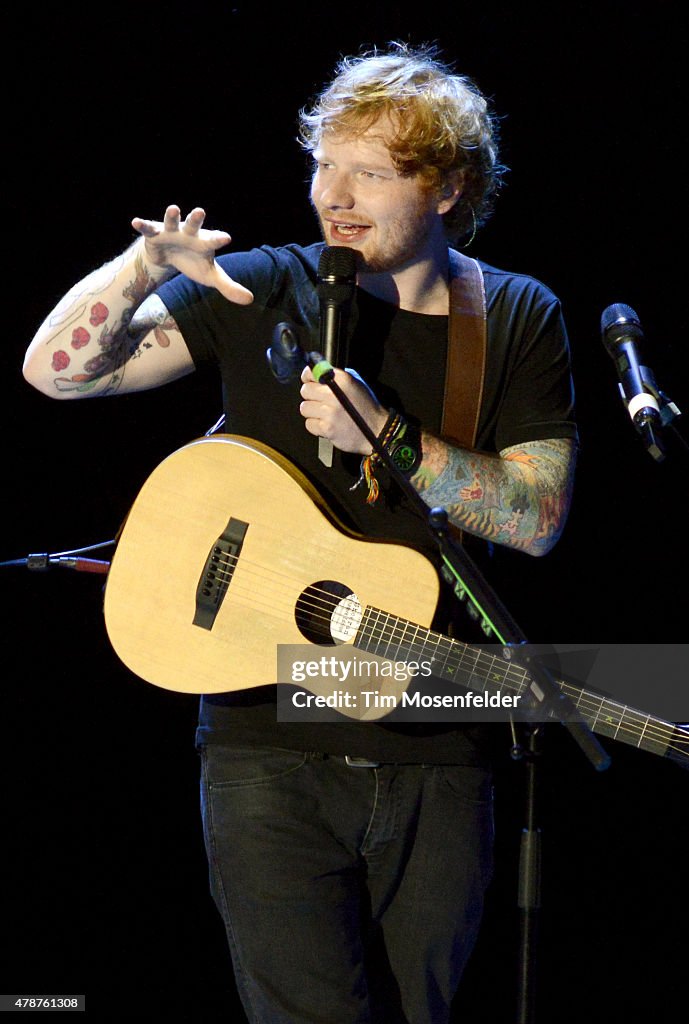 Ed Sheeran In Concert - Berkeley, CA