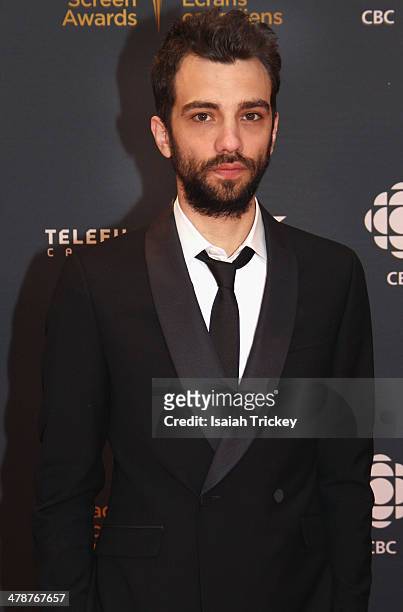 Actor Jay Baruchel attends the Canadian Screen Awards CBC Broadcast Gala at Sony Centre for the Performing Arts on March 9, 2014 in Toronto, Canada.