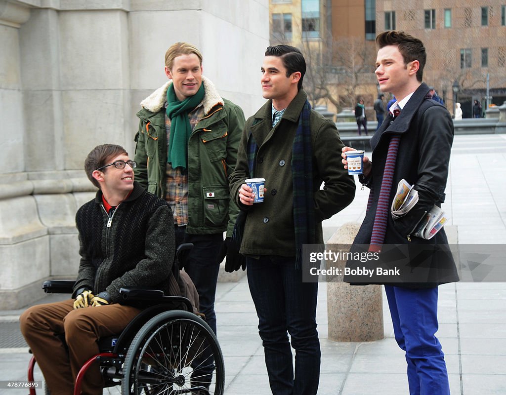 Celebrity Sightings In New York City - March 14, 2014