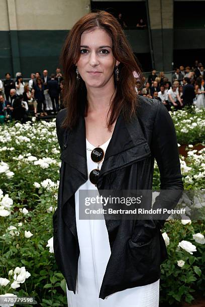 Director Madeleine Sackler attends the Dior Homme Menswear Spring/Summer 2016 show as part of Paris Fashion Week on June 27, 2015 in Paris, France.