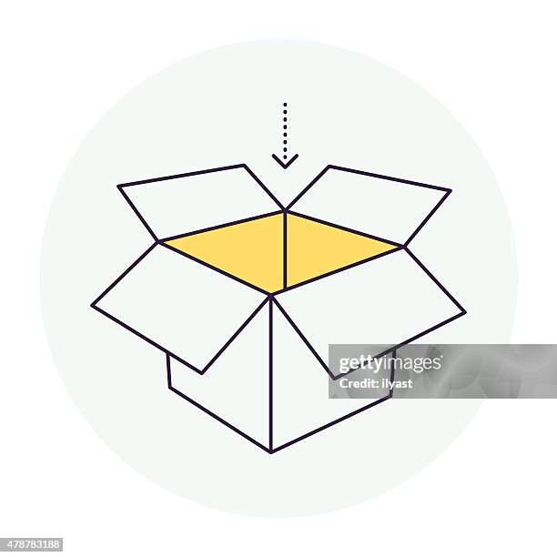 Carton Container Symbol High-Res Vector Graphic - Getty Images