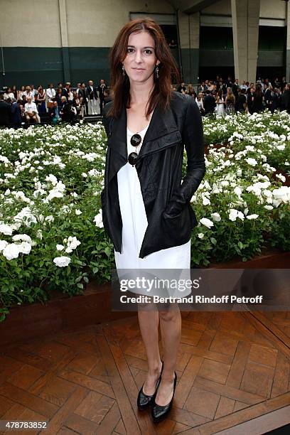 Director Madeleine Sackler attends the Dior Homme Menswear Spring/Summer 2016 show as part of Paris Fashion Week on June 27, 2015 in Paris, France.