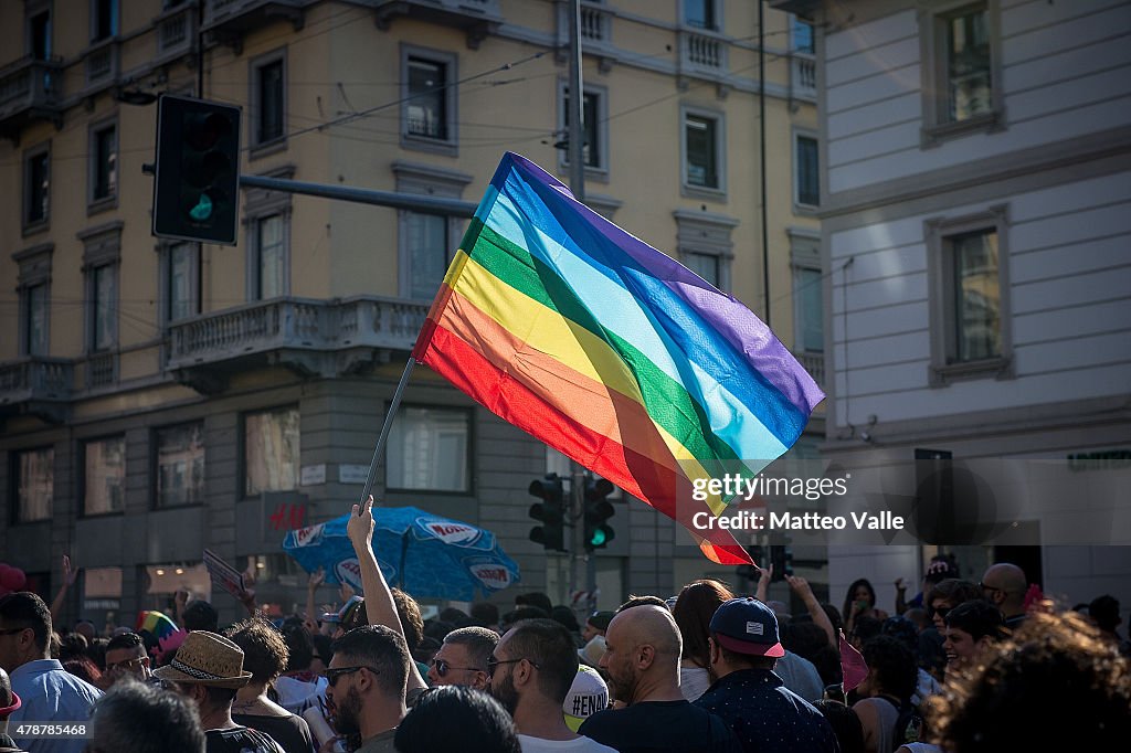 Gay Pride Parade In Milan