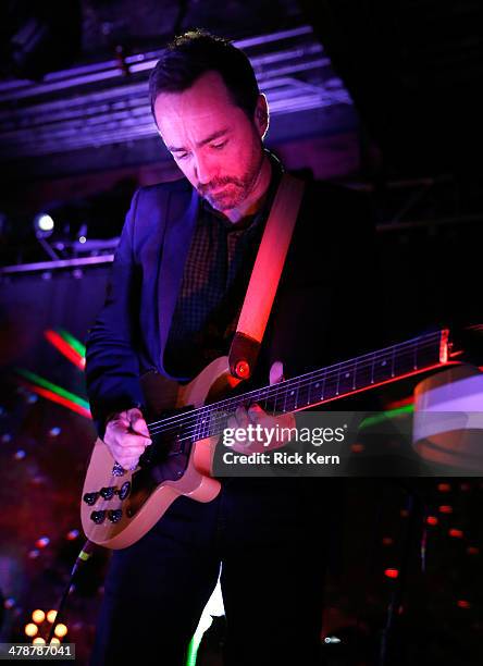 Musician James Mercer performs onstage as Samsung Galaxy presents Broken Bells at SXSW on March 14, 2014 in Austin, Texas.