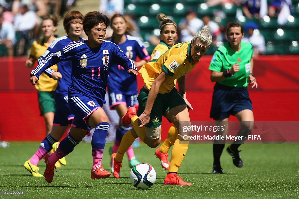 Australia v Japan: Quarter Final - FIFA Women's World Cup 2015