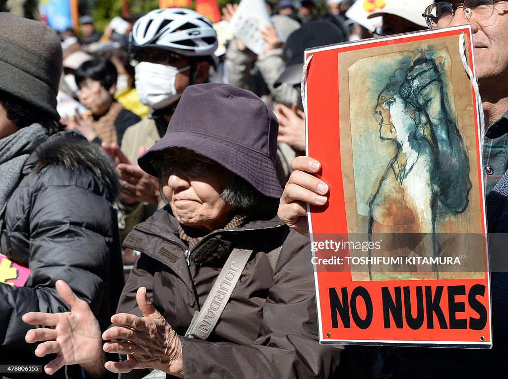 JAPAN-NUCLEAR-DISASTER-PROTEST