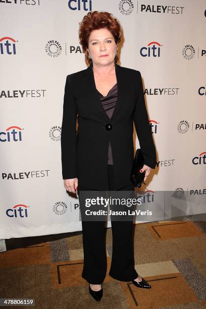 Actress Kate Mulgrew attends the "Orange Is The New Black" event at the 2014 PaleyFest at Dolby Theatre on March 14, 2014 in Hollywood, California.