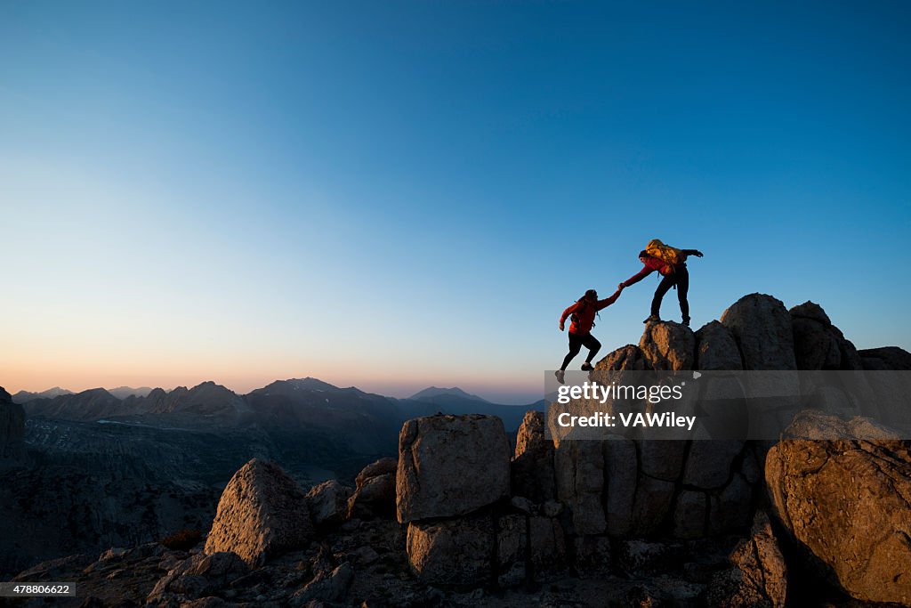 Arrampicata la top