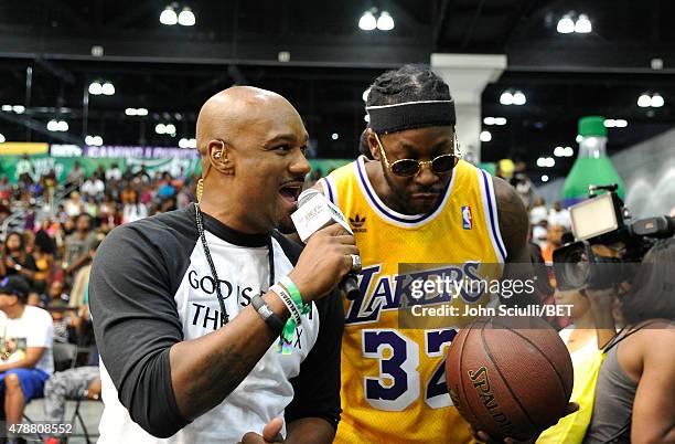 2015 BET Experience - Sprite Celebrity Basketball Game, Nieuwsfoto's
