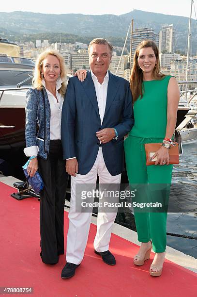 Prince Charles of Bourbon-two Sicilies , Princess Camilla of Bourbon-two Sicilies and Maria Marguerita Vargas attend the 10th International...