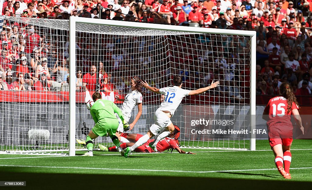 England v Canada: Quarter Final - FIFA Women's World Cup 2015