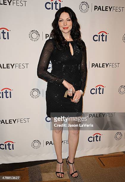 Actress Laura Prepon attends the "Orange Is The New Black" event at the 2014 PaleyFest at Dolby Theatre on March 14, 2014 in Hollywood, California.