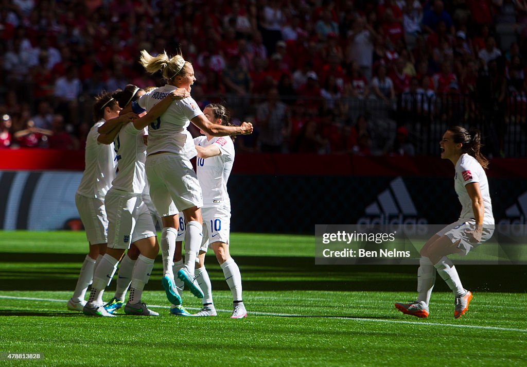 England v Canada Quarter Final - FIFA Women's World Cup 2015