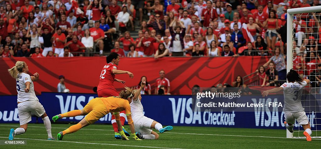 England v Canada: Quarter Final - FIFA Women's World Cup 2015