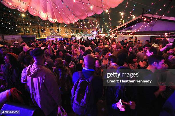 General view of the atmosphere at the St. Heron Showcase hosted by Solange during the 2014 SXSW Music, Film + Interactive Festival at Cheer Up...