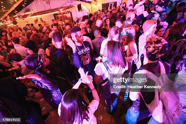 General view of the atmosphere at the St. Heron Showcase hosted by Solange during the 2014 SXSW Music, Film + Interactive Festival at Cheer Up...