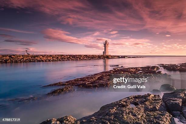 the lighthouse - akranes bildbanksfoton och bilder