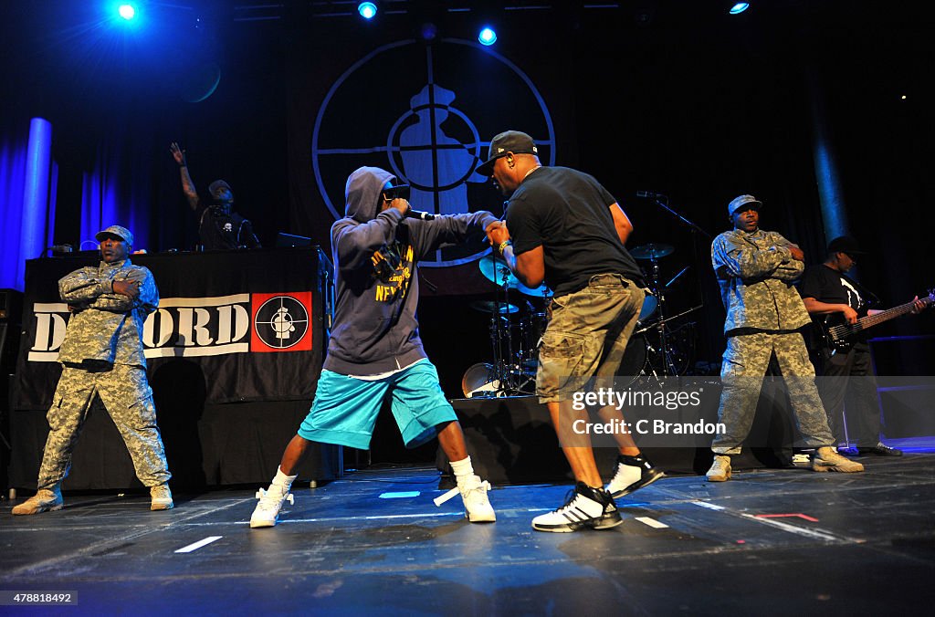 Public Enemy Perform At The Roundhouse In London