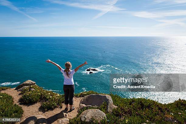 stunning oceanside victory - sintra portugal stock pictures, royalty-free photos & images