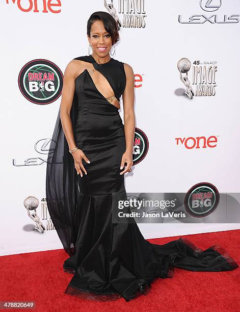 Actress Regina King attends the 45th NAACP Image Awards at Pasadena Civic Auditorium on February 22, 2014 in Pasadena, California.